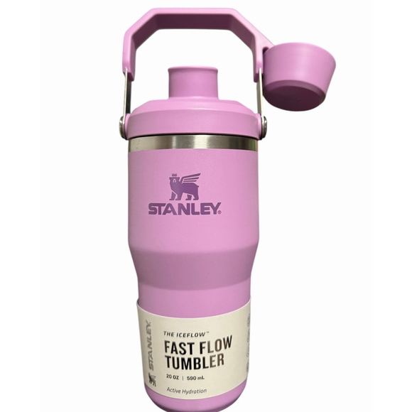 New Stanley Fast Flow 20 oz Tumbler Water Bottle "Ice Flow" - Picture 2 of 9